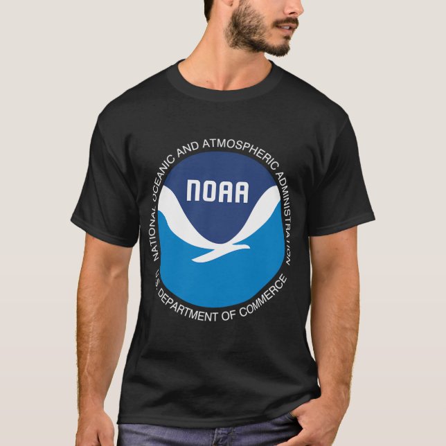 Noaa National Oceanic and Atmospheric Administrati T Shirt (Framsida)