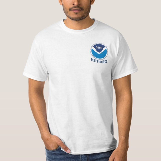NOAA Retrött Shirt T Shirt (Framsida)