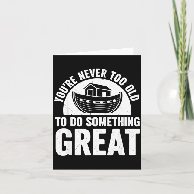 Noah Ark Church Christian Travel Faith You're Neve Kort (Framsida)
