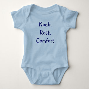 Noah Baby Namn Betydelse Bodydräkt T-shirt