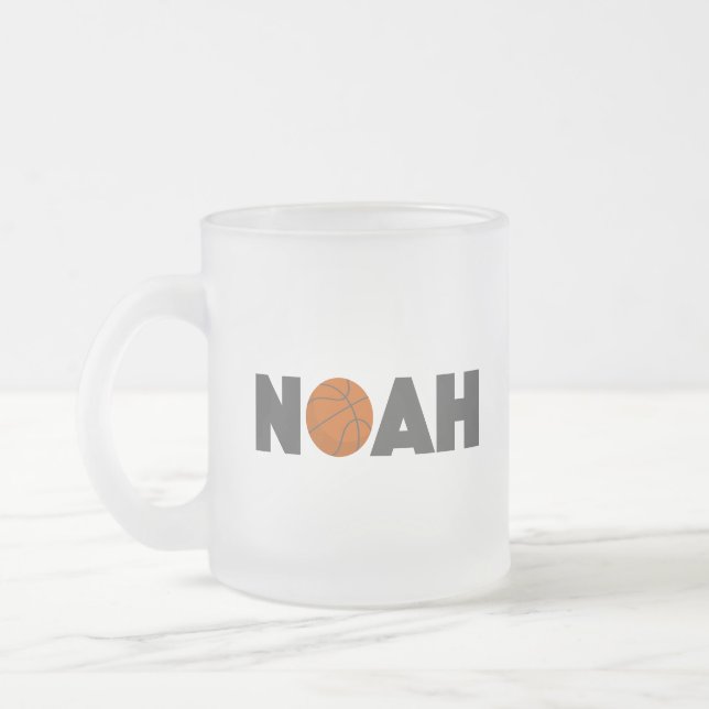 Noah Basketball Frostad Glasmugg (Vänster)