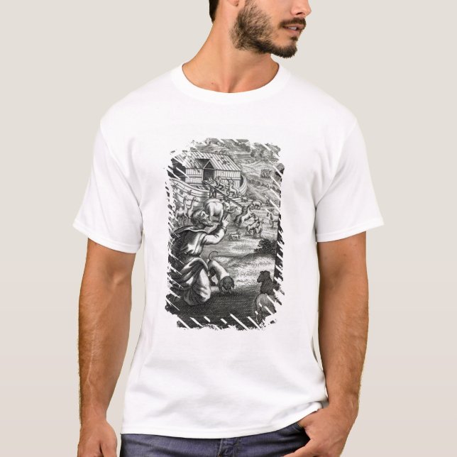 Noah entreth ark t-shirt (Framsida)