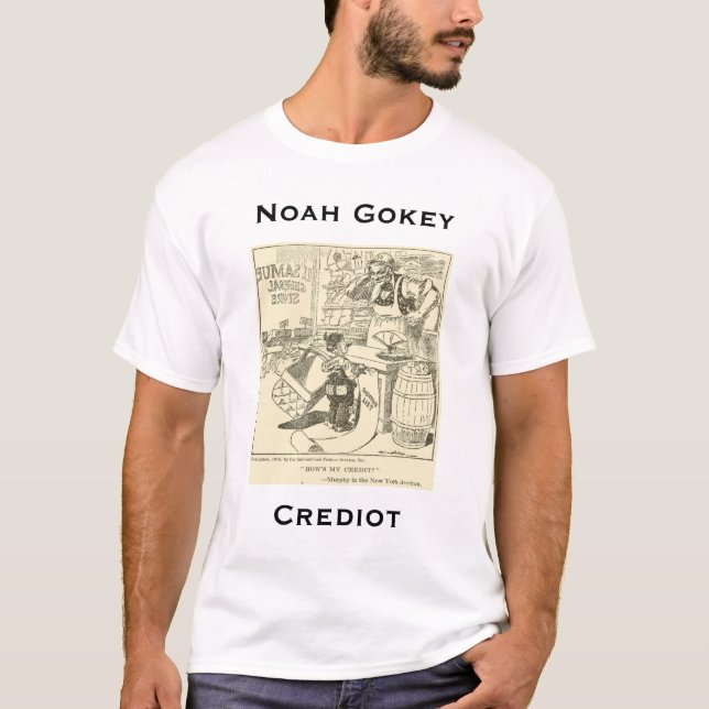 Noah Gokey manar T - Crediot T-shirt (Framsida)