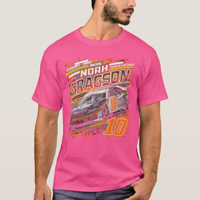 Noah Gragson Black Draft T Shirt (Framsida)