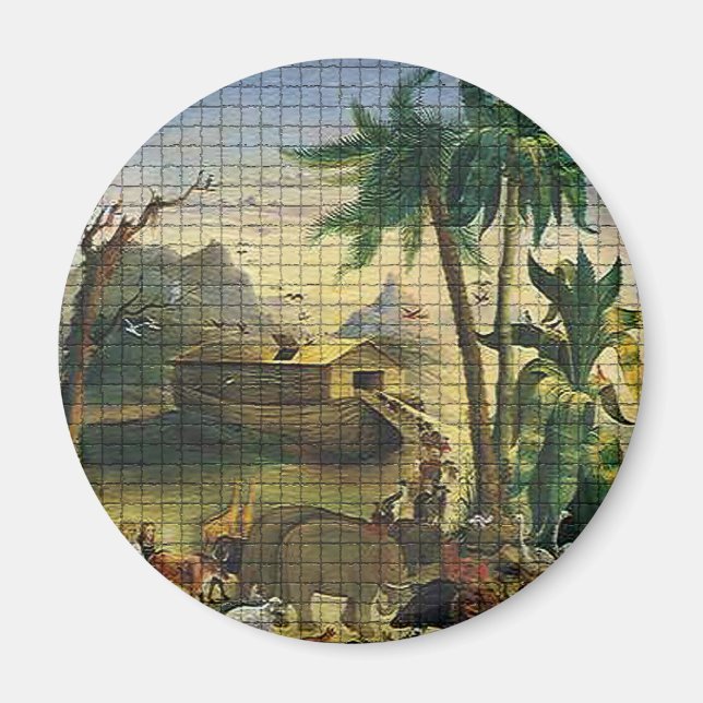 Noah och Ark Magnet (Framsidan)