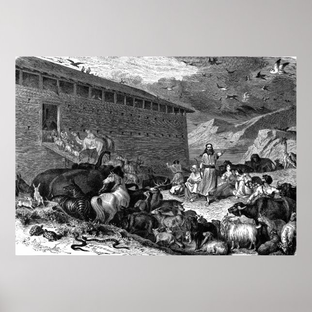 Noah och Ark Poster (Framsidan)