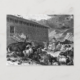 Noah och Ark Vykort