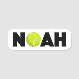 Noah Tennis Namn bricka Namnbricka