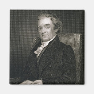 Noah Webster (1758-1843) graverad av Frederick W. Magnet