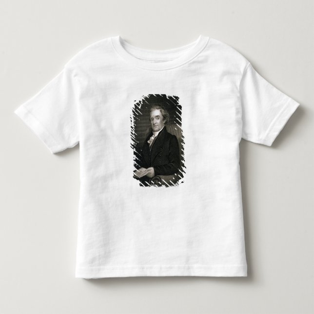Noah Webster (1758-1843) som inristas av Frederick T-shirt (Framsida)