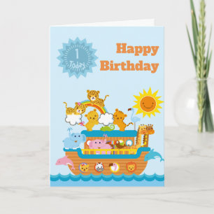 Noahs Anpassade Age Birthday i Ark Kort
