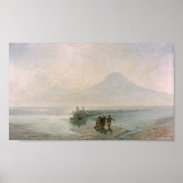 Noahs Arc Lands på Ararat Poster