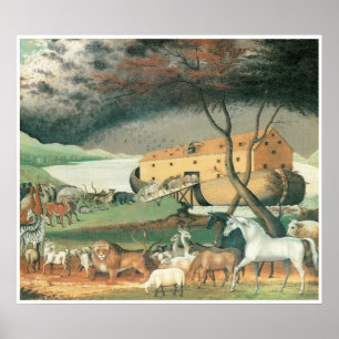 Noahs Ark, 1846 Poster