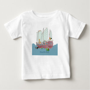 Noahs Ark amerikanska Sleeve Raglan T-Shirt