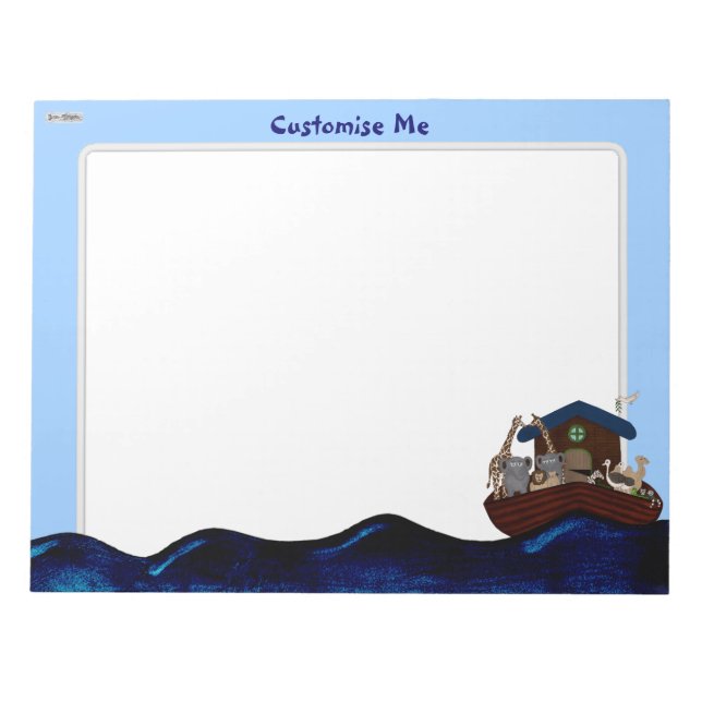 Noahs Ark Anteckningsblock (Framsida)