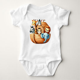 Noahs Ark Baby Bodykostym T Shirt
