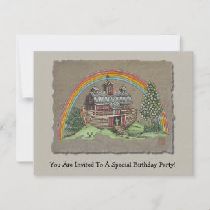 Noahs Ark Barn Inbjudningar