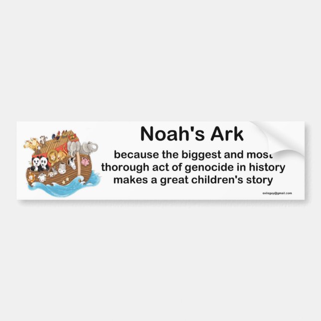 Noahs ark bildekal (Framsidan)