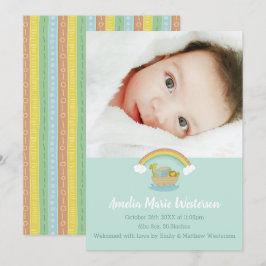 Noah's Ark Boho Baby Shower Inbjudningar