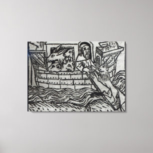 Noahs ark canvastryck