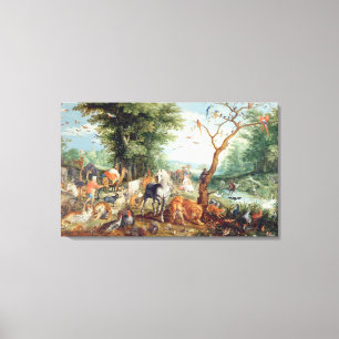 Noahs ark canvastryck