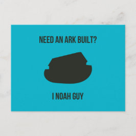 Noahs Ark Christian Pun Vykort