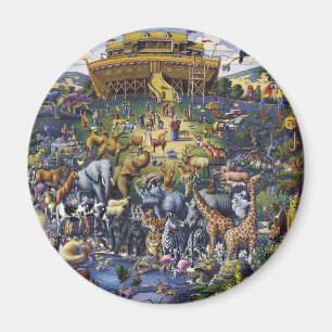 Noahs Ark djur Magnet