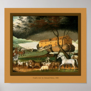 Noahs Ark Fine Art Kids rumsutskrift Poster