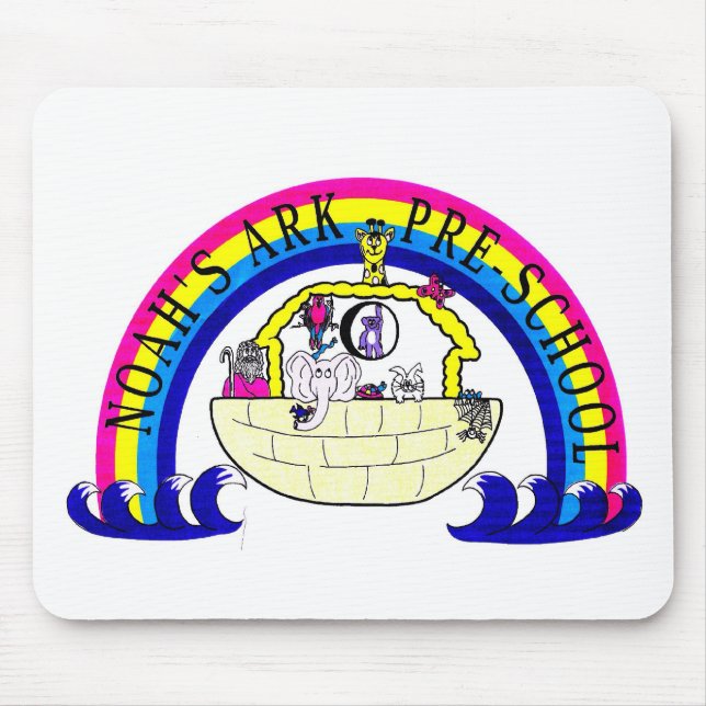 Noahs ark förskole- Mousepad Musmatta (Framsidan)