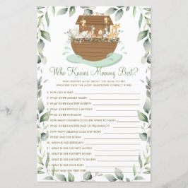 Noahs Ark Greenery som känner till bästa spel i Ma