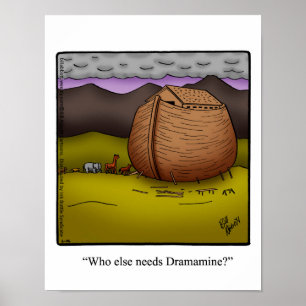 Noahs Ark Humor Poster Gift