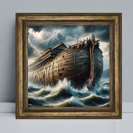 Noahs Ark i den kristna bibelstoriken Poster