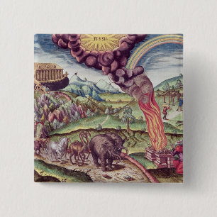 Noahs ark, illustration från 'Brevis Narratio Knapp
