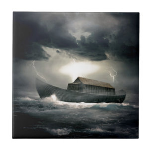 Noahs ark kakelplatta