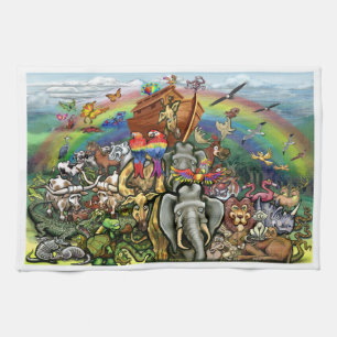 Noahs Ark Kökshandduk