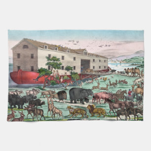 "Noahs Ark" kökshandduk