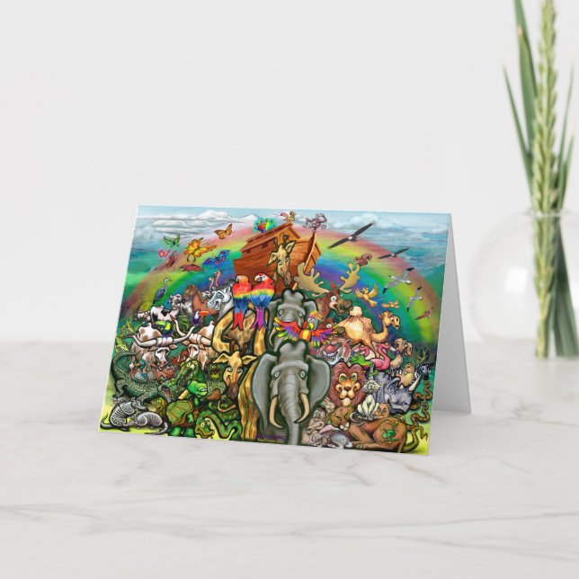 Noahs Ark-kort Kort (Framsida)