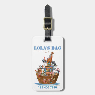 Noahs ark lurar den Luggade märkren Bagagebricka