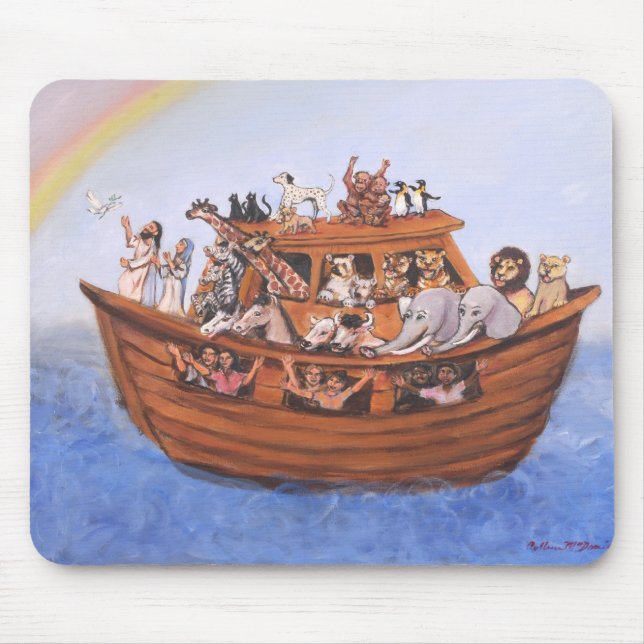 Noahs ark Mousepad Musmatta (Framsidan)
