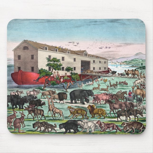 Noahs Ark mousepad Musmatta (Framsidan)
