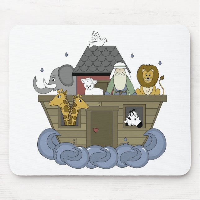 Noahs ark Mousepad Musmatta (Framsidan)