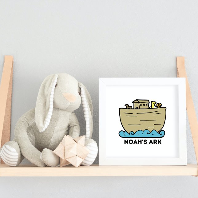 Noahs Ark Nursery Poster (Skapare uppladdad)