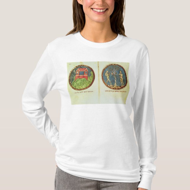 Noahs ark och Adam och kväll T Shirt (Framsida)