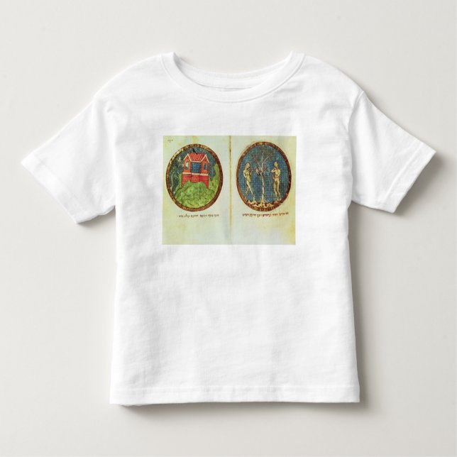 Noahs ark och Adam och kväll T Shirt (Framsida)