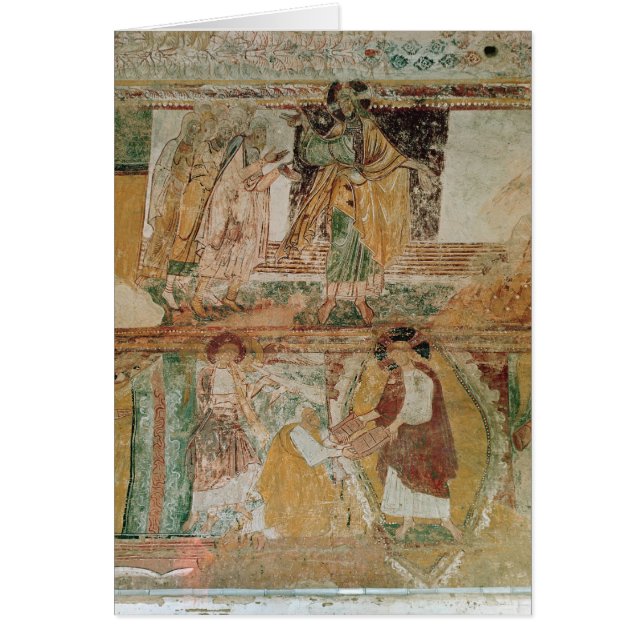 Noahs ark och Moses Hälsningskort (Framsidan)