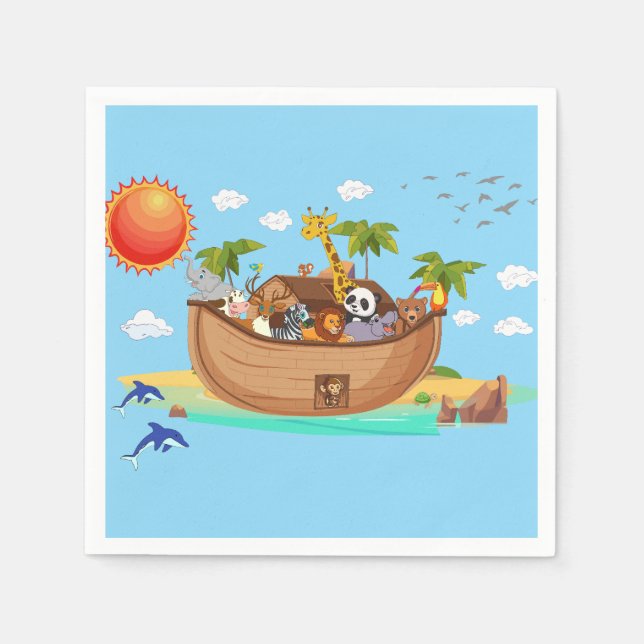 Noah's Ark Pappersservett (Framsidan)