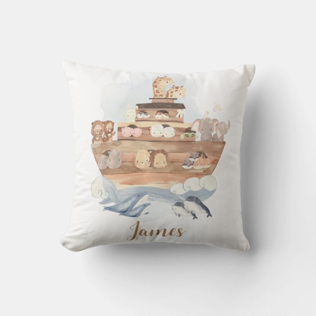 Noahs Ark Pillow Kudde (Framsida)