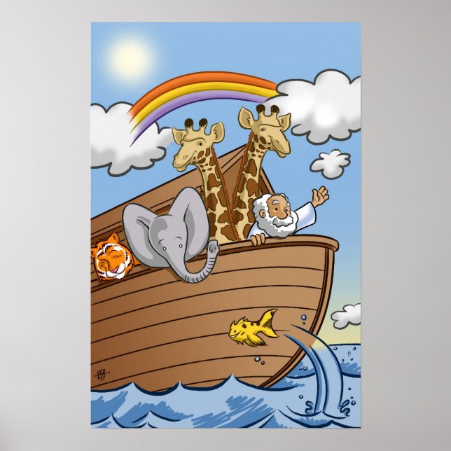 Noahs Ark Poster av Salinas Slugger Studios (Framsidan)