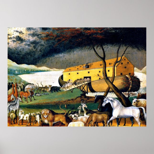 Noahs Ark Poster, bra konsmålning, Poster (Framsidan)