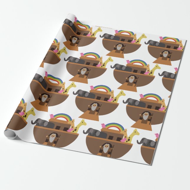 Noahs Ark Presentpapper (Utrullad)